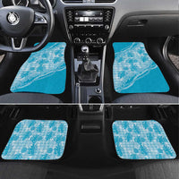 Hawaii Breadfruit Palaka Car Mats Polu Maile Lei - Polynesian Pride