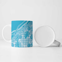 Hawaii Breadfruit Palaka Ceramic Mug Polu Maile Lei - Polynesian Pride