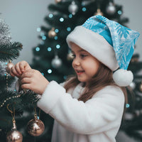Hawaii Breadfruit Palaka Christmas Santa Hat Polu Maile Lei - Polynesian Pride