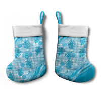 Hawaii Breadfruit Palaka Christmas Stocking Polu Maile Lei - Polynesian Pride