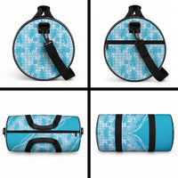 Hawaii Breadfruit Palaka Duffle Bag Polu Maile Lei LT9 - Polynesian Pride