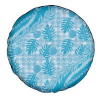Hawaii Breadfruit Palaka Spare Tire Cover Polu Maile Lei - Polynesian Pride