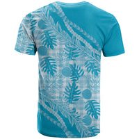 Hawaii Breadfruit Palaka T Shirt Polu Maile Lei - Polynesian Pride