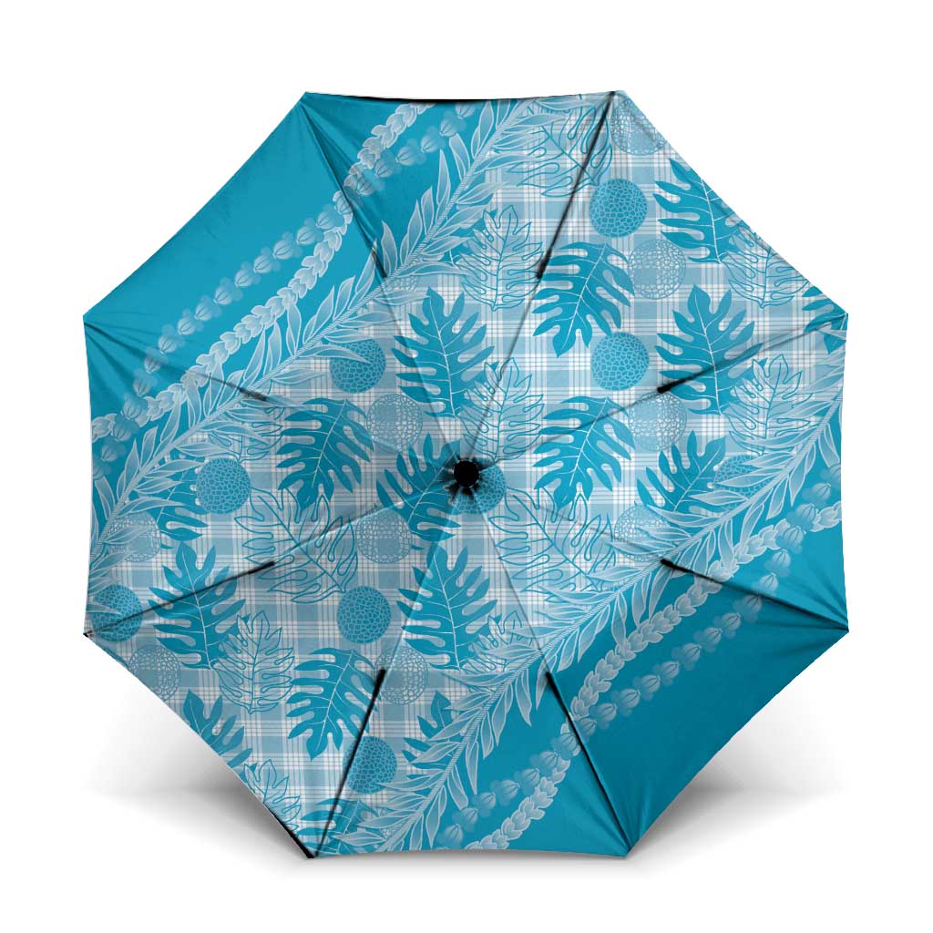 Hawaii Breadfruit Palaka Umbrella Polu Maile Lei - Polynesian Pride