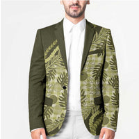 Hawaii Breadfruit Palaka Blazer Omaomao Maile Lei LT9 - Polynesian Pride