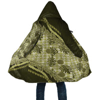 Hawaii Breadfruit Palaka Cloak Omaomao Maile Lei - Polynesian Pride