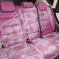 Hawaii Breadfruit Palaka Back Car Seat Cover Omaomao Ulaula Maile Lei - Polynesian Pride