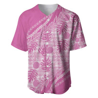 Hawaii Breadfruit Palaka Baseball Jersey Omaomao Ulaula Maile Lei - Polynesian Pride