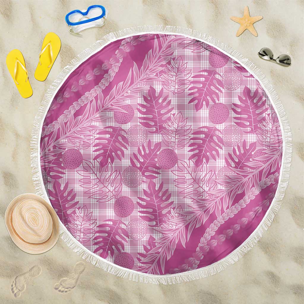 Hawaii Breadfruit Palaka Beach Blanket Omaomao Ulaula Maile Lei - Polynesian Pride