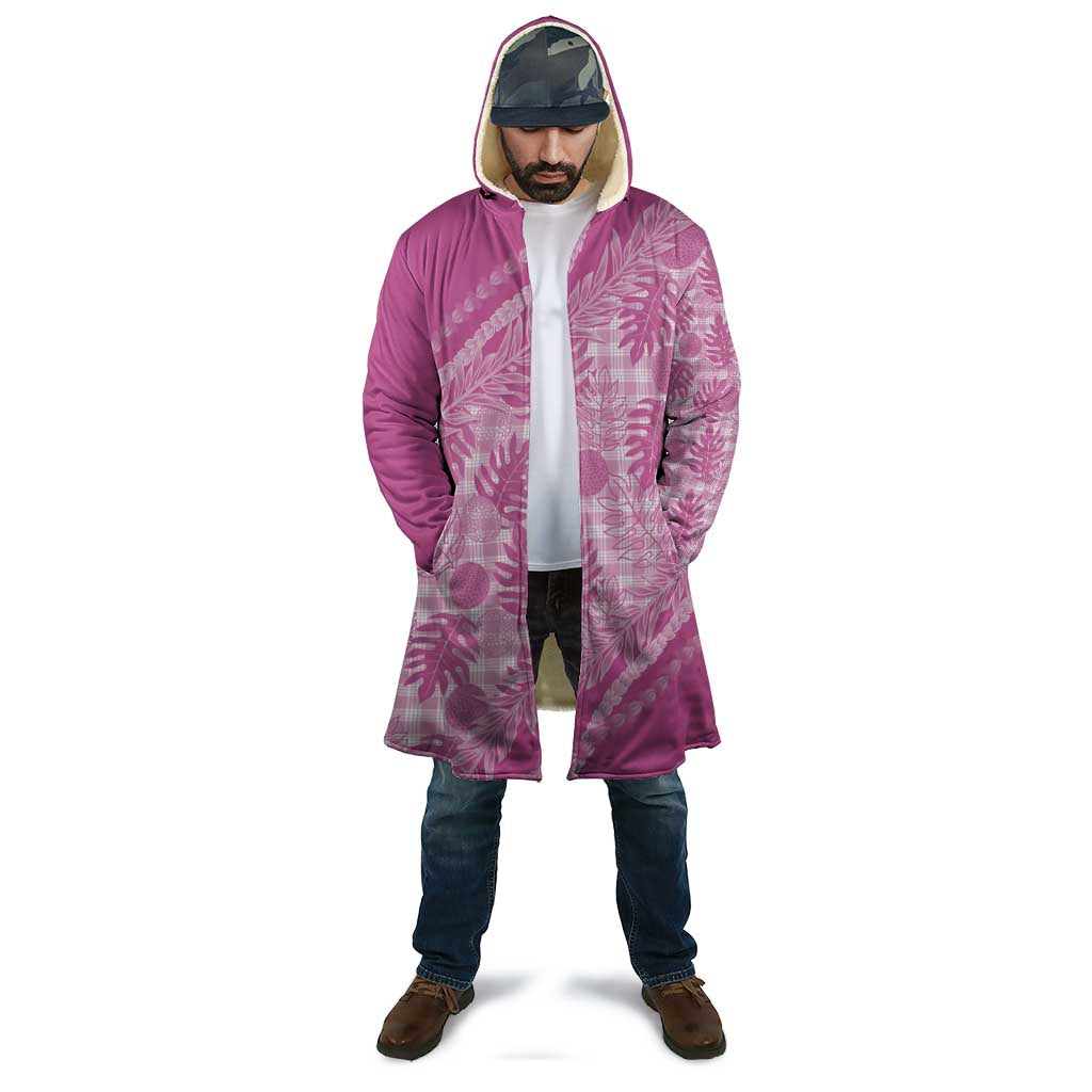 Hawaii Breadfruit Palaka Cloak Omaomao Ulaula Maile Lei - Polynesian Pride