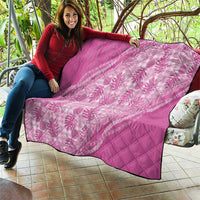 Hawaii Breadfruit Palaka Quilt Omaomao Ulaula Maile Lei - Polynesian Pride