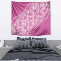 Hawaii Breadfruit Palaka Tapestry Omaomao Ulaula Maile Lei - Polynesian Pride