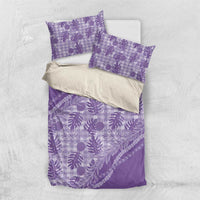 Hawaii Breadfruit Palaka Bedding Set Poni Maile Lei - Polynesian Pride