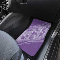 Hawaii Breadfruit Palaka Car Mats Poni Maile Lei - Polynesian Pride