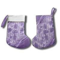 Hawaii Breadfruit Palaka Christmas Stocking Poni Maile Lei - Polynesian Pride