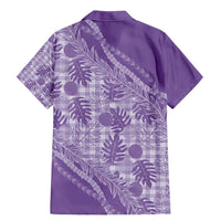 Hawaii Breadfruit Palaka Family Matching Mermaid Dress and Hawaiian Shirt Poni Maile Lei - Polynesian Pride