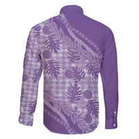 Hawaii Breadfruit Palaka Family Matching Summer Maxi Dress and Hawaiian Shirt Poni Maile Lei - Polynesian Pride