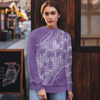 Hawaii Breadfruit Palaka Ugly Christmas Sweater Poni Maile Lei - Polynesian Pride