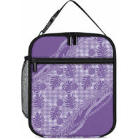 Hawaii Breadfruit Palaka Lunch Bag Poni Maile Lei