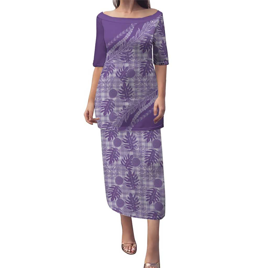 Hawaii Breadfruit Palaka Puletasi Poni Maile Lei - Polynesian Pride