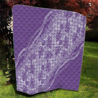 Hawaii Breadfruit Palaka Quilt Poni Maile Lei - Polynesian Pride