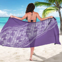 Hawaii Breadfruit Palaka Sarong Poni Maile Lei - Polynesian Pride