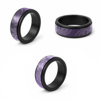 Hawaii Breadfruit Palaka Spinner Ring Poni Maile Lei LT9 - Polynesian Pride