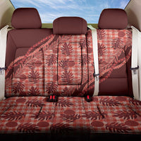 Hawaii Breadfruit Palaka Back Car Seat Cover Ulaula Maile Lei - Polynesian Pride