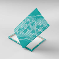 Hawaii Breadfruit Palaka Canvas Wall Art Polu Opal Maile Lei - Polynesian Pride