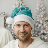 Hawaii Breadfruit Palaka Christmas Santa Hat Polu Opal Maile Lei - Polynesian Pride