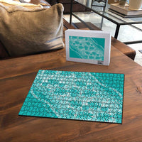 Hawaii Breadfruit Palaka Puzzle Polu Opal Maile Lei - Polynesian Pride