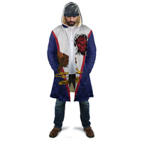 American Samoa Heart Tribal Personalized Cloak Polynesian Patterns