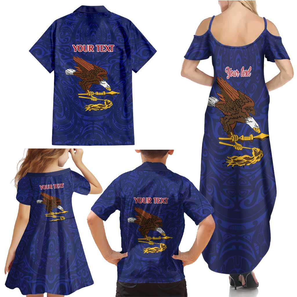 American Samoa Heart Tribal Personalized Family Matching Summer Maxi Dress and Hawaiian Shirt Polynesian Patterns LT9 - Polynesian Pride