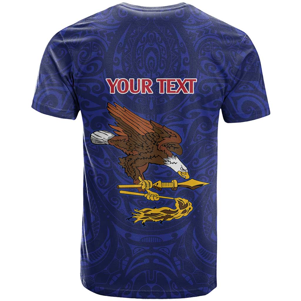 American Samoa Heart Tribal Personalized T Shirt Polynesian Patterns LT9 - Polynesian Pride