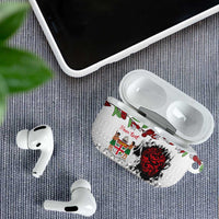 Fiji Heart Tribal Personalised AirPods Case Polynesian Patterns