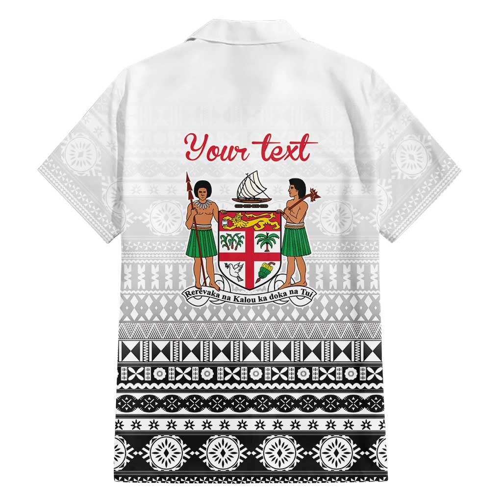 Fiji Heart Tribal Personalised Family Matching Off Shoulder Short Dress and Hawaiian Shirt Polynesian Patterns LT9 - Polynesian Pride