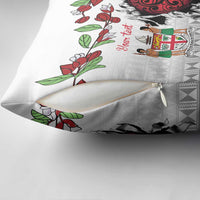 Fiji Heart Tribal Personalised Pillow Cover Polynesian Patterns