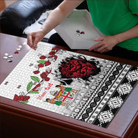 Fiji Heart Tribal Personalised Puzzle Polynesian Patterns