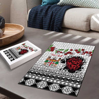 Fiji Heart Tribal Personalised Puzzle Polynesian Patterns
