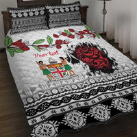 Fiji Heart Tribal Personalised Quilt Bed Set Polynesian Patterns