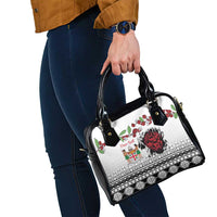 Fiji Heart Tribal Personalised Shoulder Handbag Polynesian Patterns LT9 - Polynesian Pride