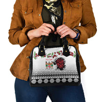 Fiji Heart Tribal Personalised Shoulder Handbag Polynesian Patterns LT9 - Polynesian Pride