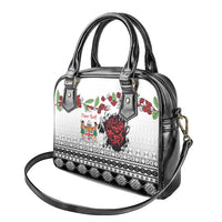Fiji Heart Tribal Personalised Shoulder Handbag Polynesian Patterns LT9 - Polynesian Pride