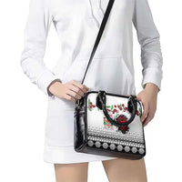 Fiji Heart Tribal Personalised Shoulder Handbag Polynesian Patterns LT9 - Polynesian Pride