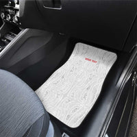 New Zealand Maori Heart Tribal Personalised Car Mats Polynesian Patterns