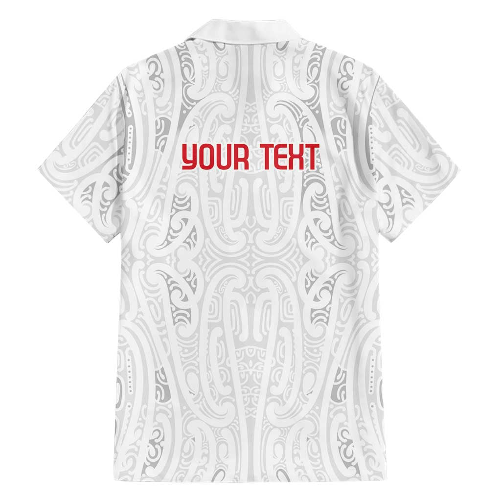 New Zealand Maori Heart Tribal Personalised Family Matching Puletasi and Hawaiian Shirt Polynesian Patterns LT9 - Polynesian Pride