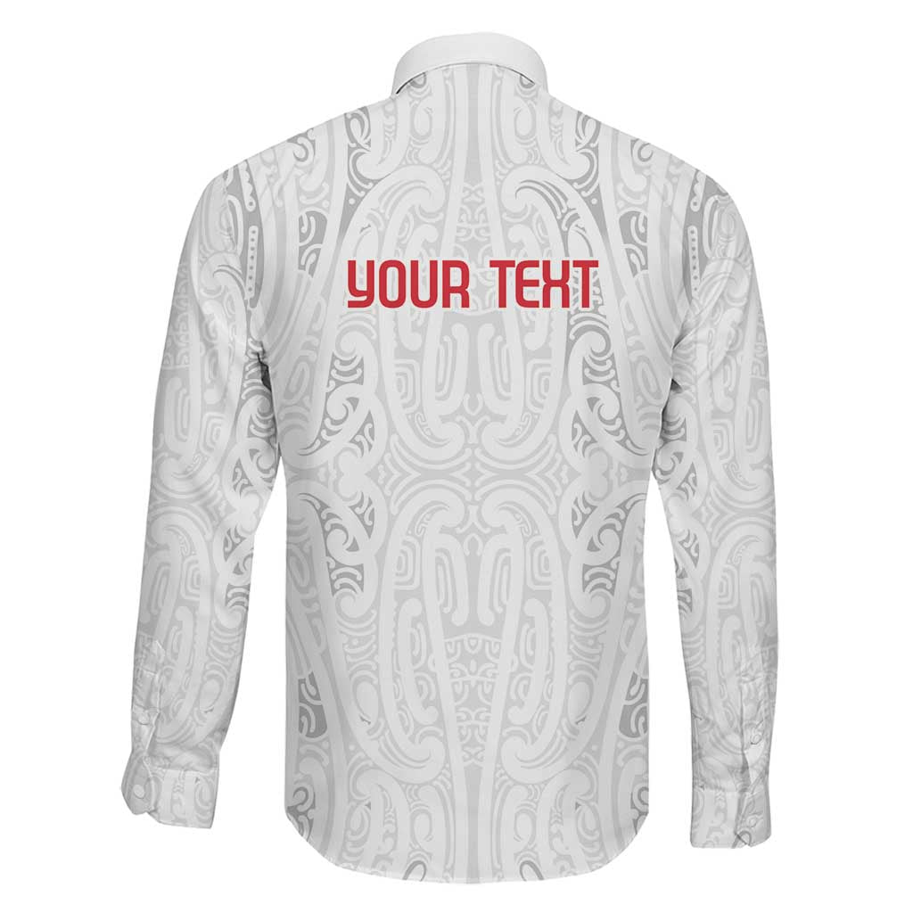 New Zealand Maori Heart Tribal Personalised Family Matching Tank Maxi Dress and Hawaiian Shirt Polynesian Patterns LT9 - Polynesian Pride