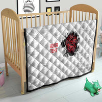 New Zealand Maori Heart Tribal Personalised Quilt Polynesian Patterns