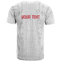 New Zealand Maori Heart Tribal Personalised T Shirt Polynesian Patterns LT9 - Polynesian Pride