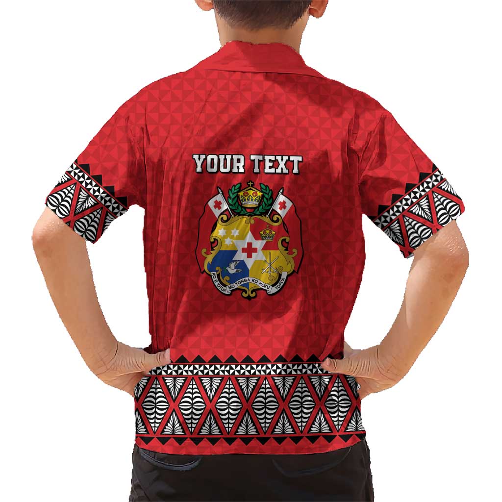 Tonga Heart Tribal Personalised Family Matching Tank Maxi Dress and Hawaiian Shirt Polynesian Patterns